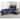 Oaks Aura 5 Seat Modular Sofa With Storage Ottoman, Chenille Convertible L-shaped Riveted Reversible Sectional Sofa