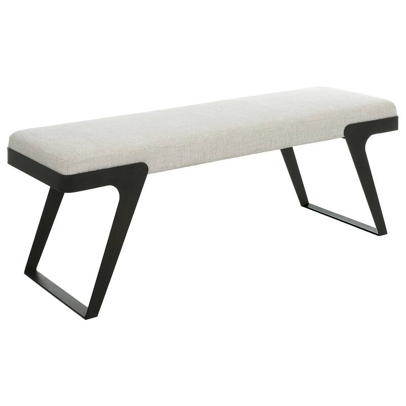 Uttermost 23758 Hover 53" Wide Bench
