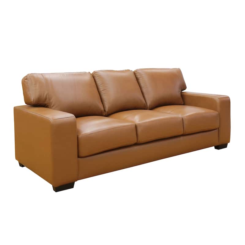 Bordeaux Leather Match Sofa, Loveseat, Armchair and Ottoman