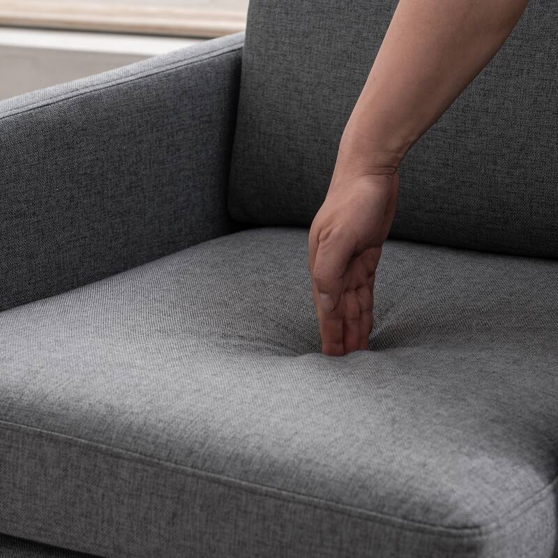 Lounge Chair Stylish and Comfortable Single Sofa Accent Chair for Living Room or Bedroom - 31.1” x 26.77” x 34.65” (L x W x H)