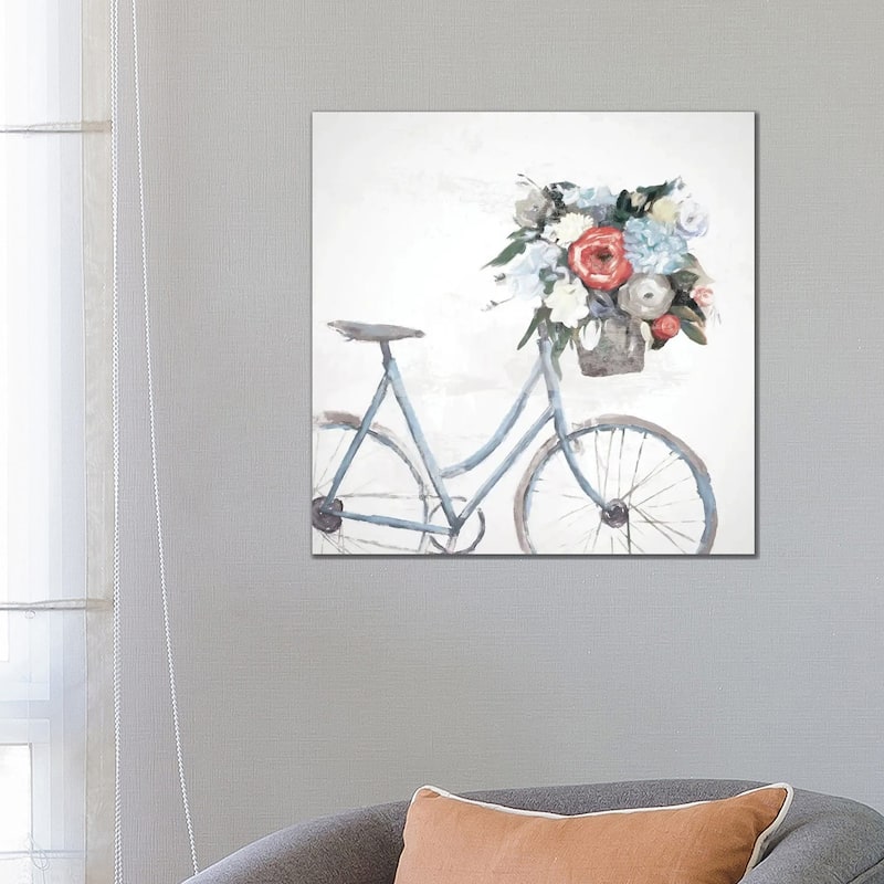 iCanvas "Bicycle Reflections" by Dogwood Portfolio Canvas Print - 26x26x1.5