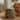 Round Storage Ottoman Footstool with Acacia Solid Wood Frame, Fully Assembled