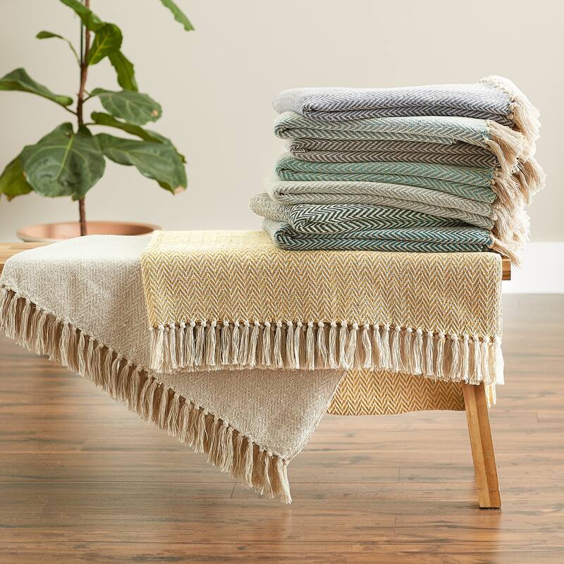DII Zig-Zag Chevron Throw