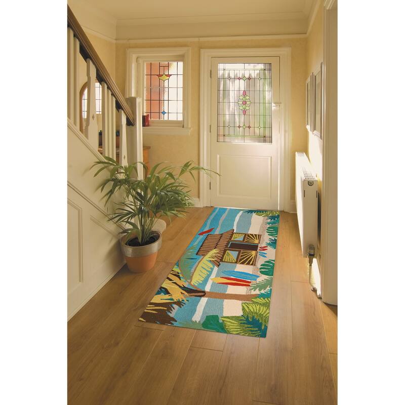 Liora Manne Frontporch Tiki Hut Indoor/Outdoor Rug