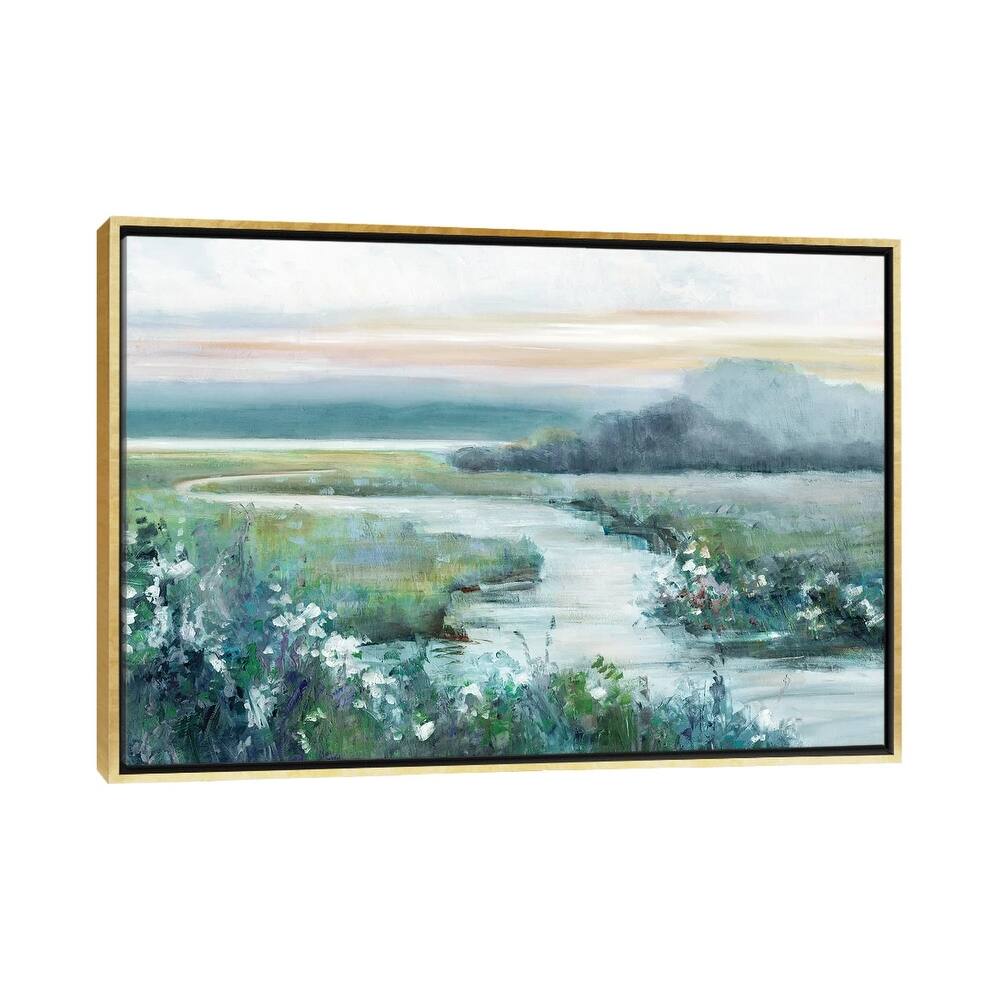 iCanvas "Eternity in Twilight" by Sally Swatland Framed Canvas Print