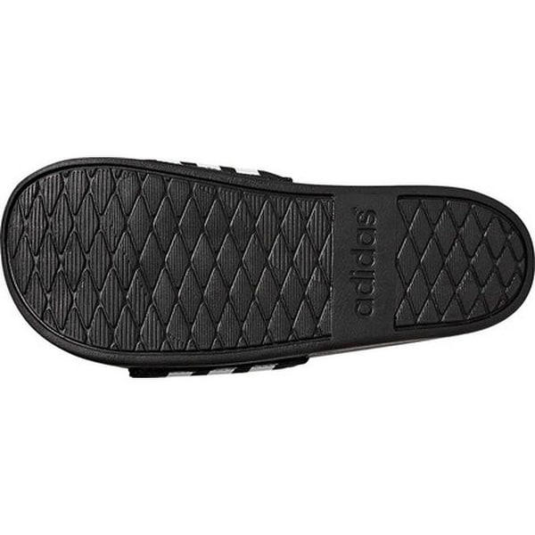 women's adilette cloudfoam stripes slide sandal