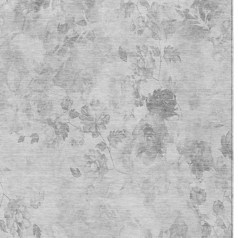 HomeRoots Floral Transitional Rectangle Outdoor Rug