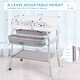 preview thumbnail 5 of 4, Baby Changing Table, Removable Bath Tub Unit w/Soft Cushion