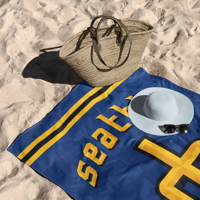 MLB City Connect Printed Beach Towel