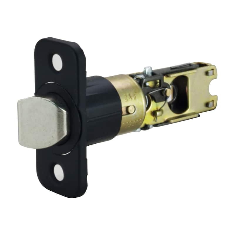 Design House 779322 6-Way Universal Passage Adjustable Latch - Matte Black