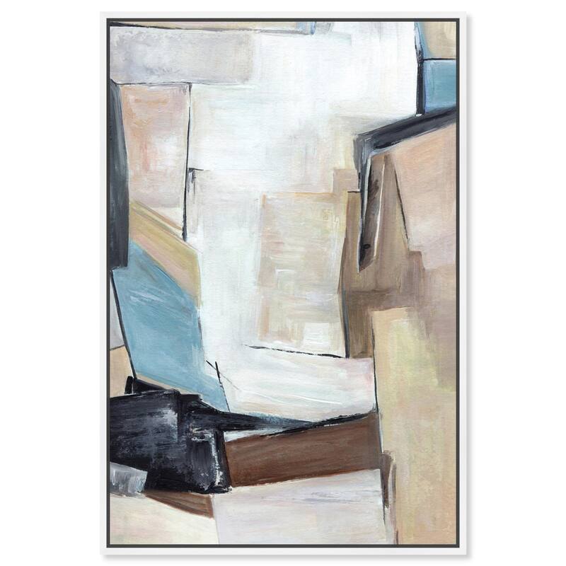 Joy Filled Shapes Canvas by Art Remedy - White - 10" x 15"