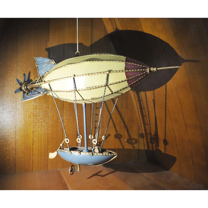 Steampunk Airship Metal Model