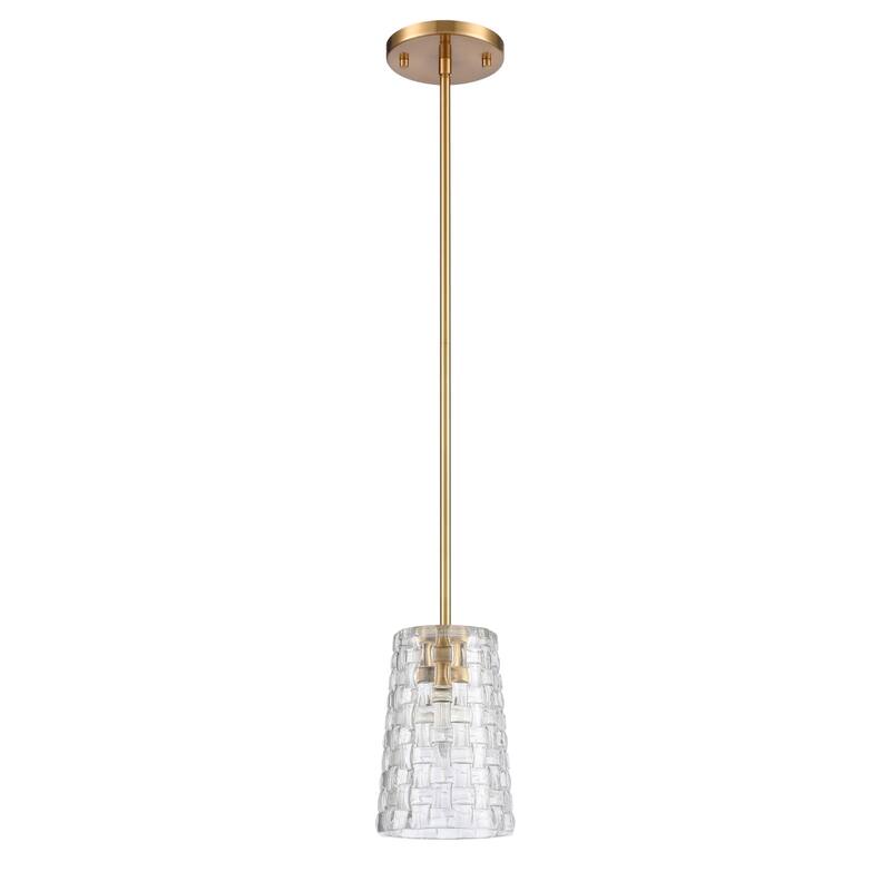 Lightweave 5.5-inch Wide 1-Light Mini Pendant - 5.5 in. Wide