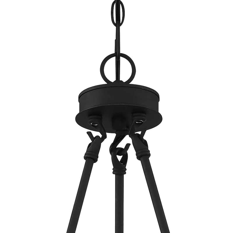 Acroma 20 Lights 40In Modern Farmhouse Wagon Wheel Chandelier-UL Certified - N/A