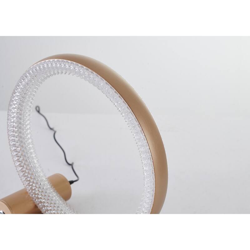 Baroque Table Lamp - Elegant Gold Finish Lamp for Living Room, Bedroom, Office - Classic Home Decor