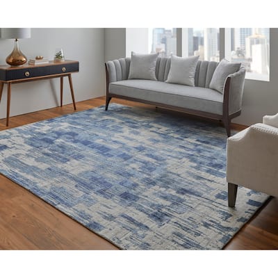 Grand Bazaar Kinton Hand Woven Abstract Modern Area Rug