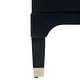 preview thumbnail 5 of 5, SAFAVIEH Lorna Navy 3-drawer Night Stand