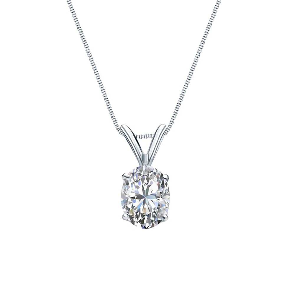Buy Oval Diamond Necklaces Online at Overstock | Our Best 