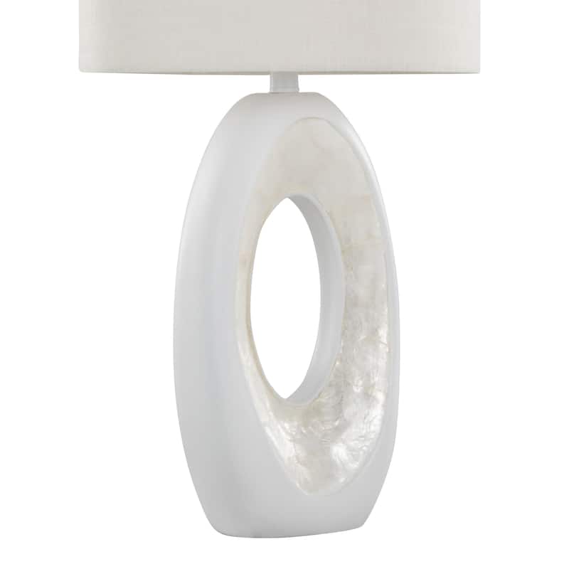 Silver Orchid Palmer Polyresin Table Lamp (Set of 2)