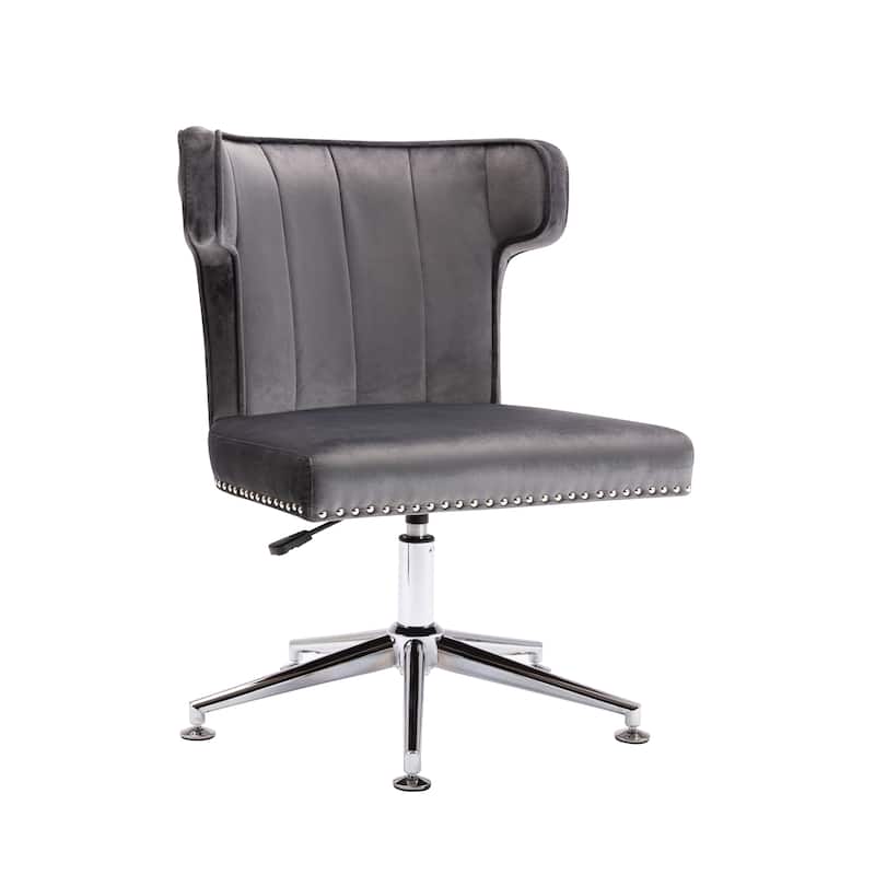 Porthos Home Cole Ergonomic Office Chair, Casters and Footers Both Included
