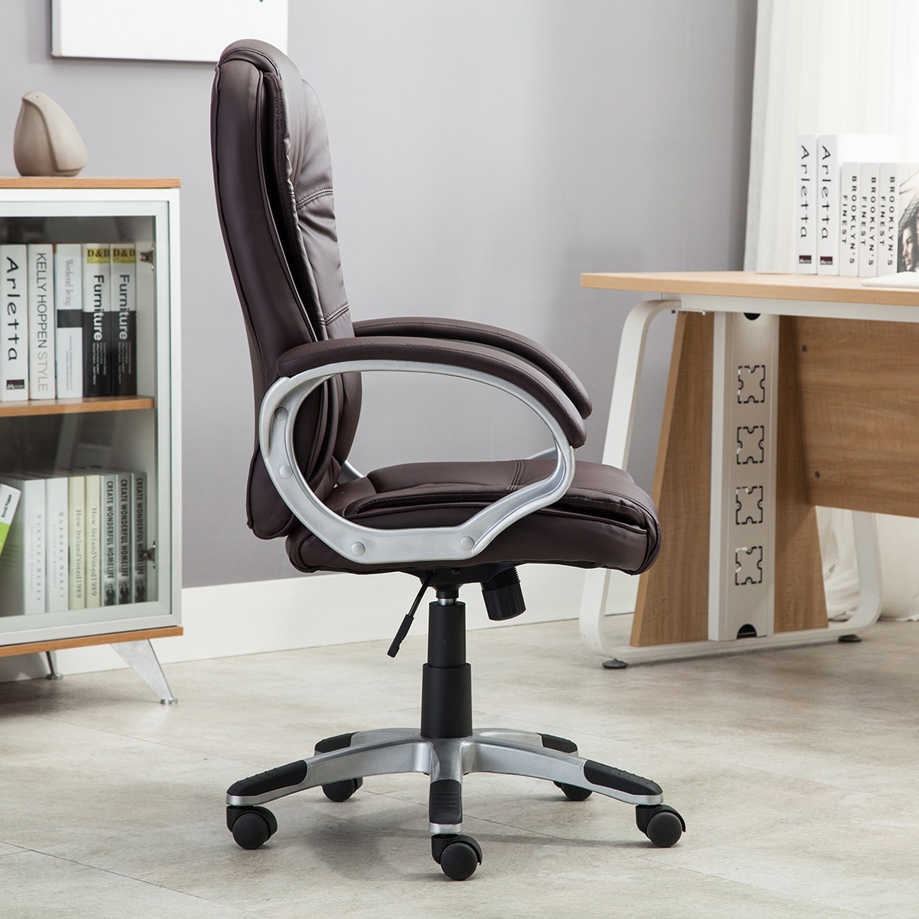 Leather Amazonbasics Ergo Chair Belleze Office Faux Leather
