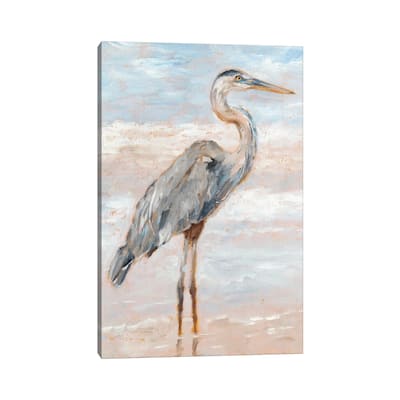 iCanvas "Beach Heron I" by Ethan Harper Canvas Print