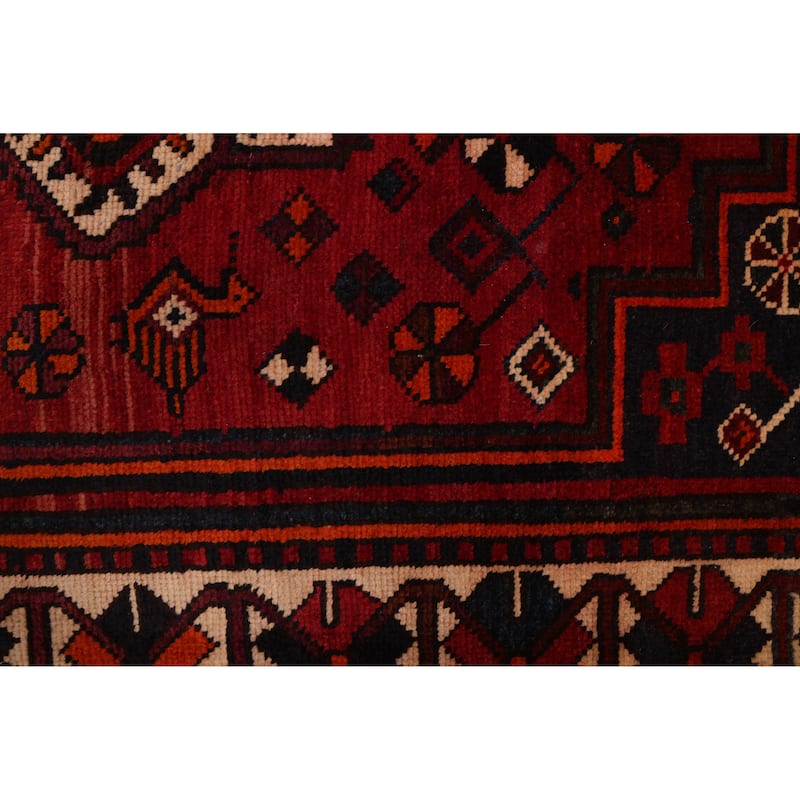 ECARPETGALLERY Hand-knotted Konya Anatolian Red Wool Rug - 4'9 x 6'0
