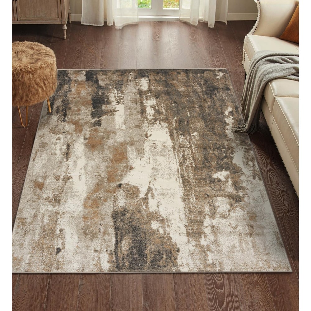 Luxe Weavers Modern Area Rug with Abstract Patterns
