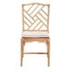 preview thumbnail 3 of 9, Rio Modern Bohemian Natural Brown Rattan Dining Chair