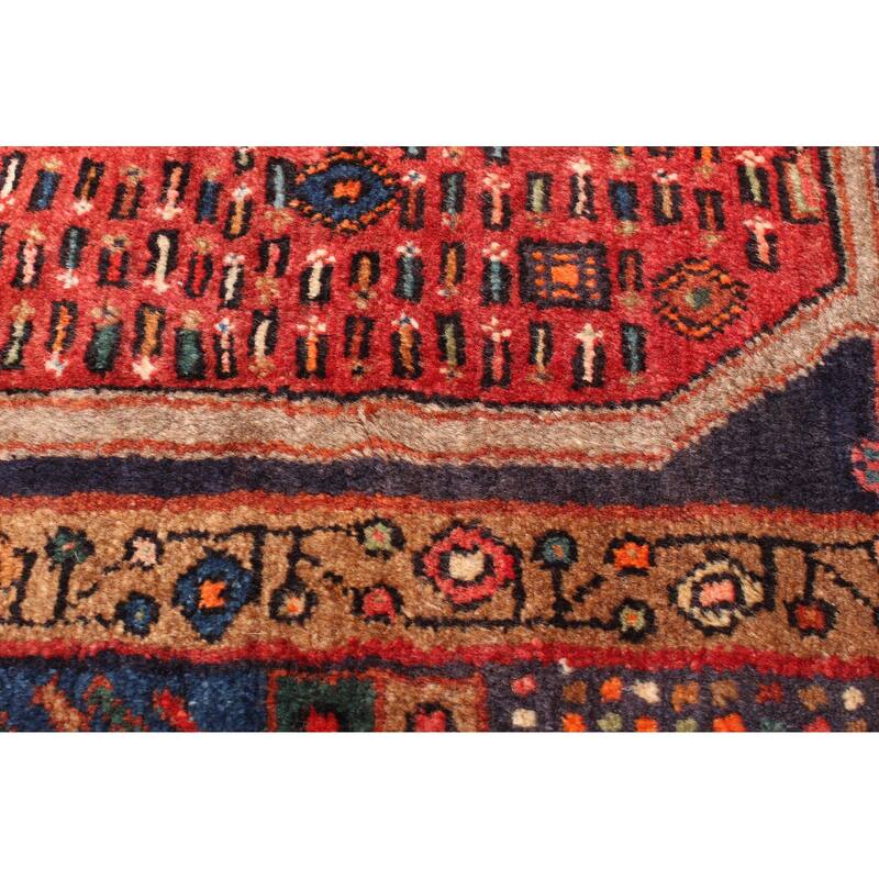 ECARPETGALLERY Hand-knotted Konya Anatolian Red Wool Rug - 5'1 x 10'4