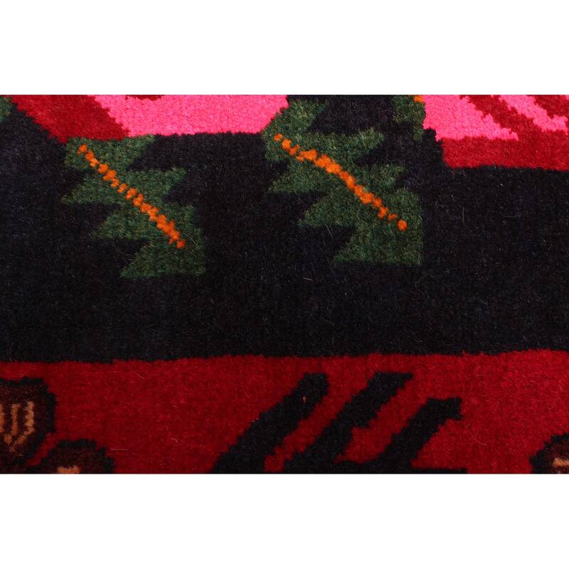 ECARPETGALLERY Hand-knotted Teimani Dark Navy Wool Rug - 3'6 x 6'6