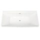 preview thumbnail 10 of 14, Acrylic Freestanding Flat Bottom Soaking Bathtub in White