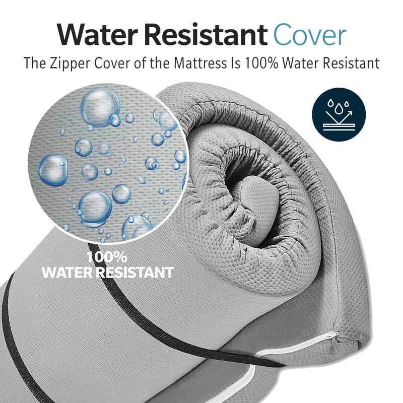 Anmytek Memory Foam Camping Mattress - 75"x38"x3" Perfect for Outdoor Activities, RVs, Guest Rooms, and Dorms