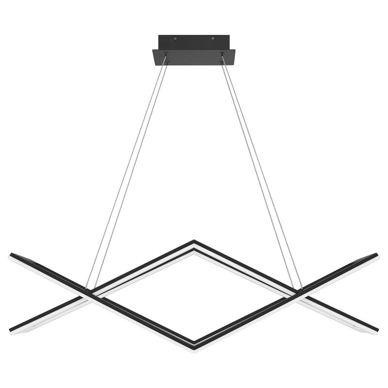 James Allan Axis 36" Wide LED Linear Chandelier