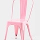 preview thumbnail 18 of 116, Industrial Metal 18 Inch Stackable Dining Chair Set