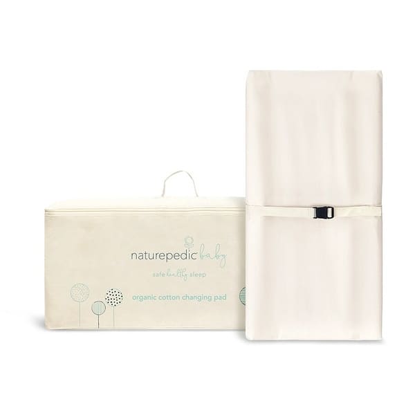 slide 2 of 3, Naturepedic Organic Cotton Changing Pad - 2 Sided