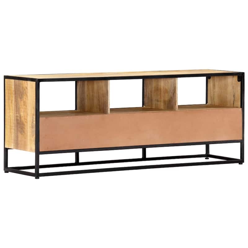 vidaXL TV Stand 47.2"x11.8"x17.7" Solid Wood Mango