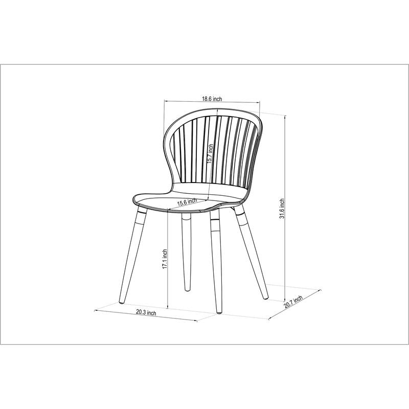 Amazonia Clifton 7pc FSC Wood Outdoor Patio Dining Set