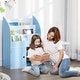 preview thumbnail 10 of 14, Multi-Purpose Kids Toy Storage Organizer Bookshelf for Ages 3-8