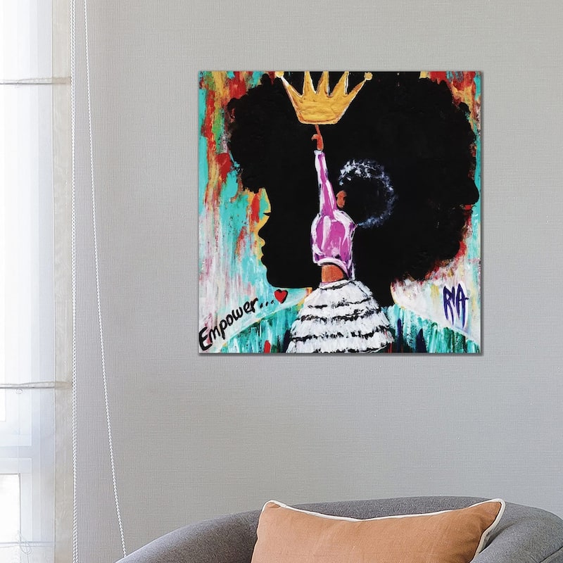 iCanvas "Empower" by Artist Ria Canvas Print - 26x26x1.5