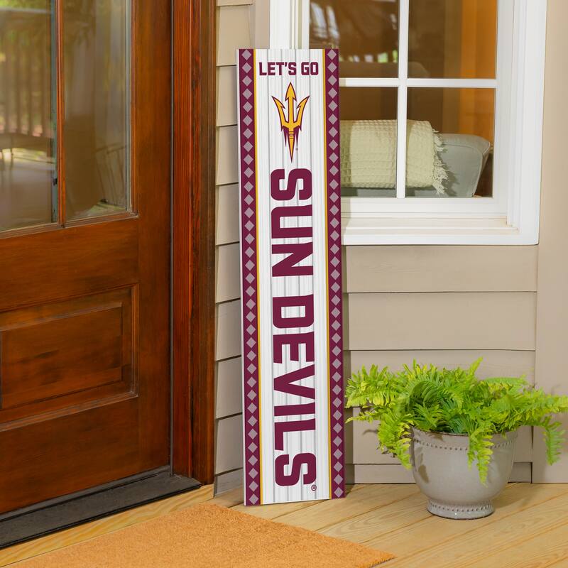 47" Double Sided Seasonal Porch Leaner, Arizona State University - 47" x 11.25"