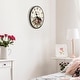 preview thumbnail 9 of 12, 12 inch MDF Wooden Wall Clock Battery Powered, Living Room Decoration