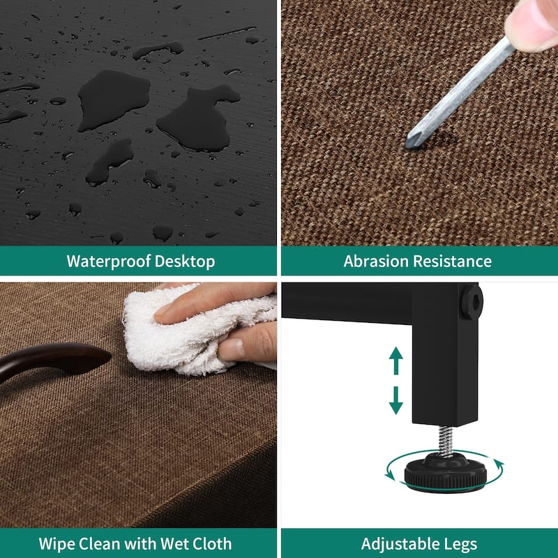 Modern Wide Dresser Storage Tower with 8 Drawers