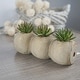 preview thumbnail 3 of 2, 2 Pieces Green Plants Artificial Hanging for Bathroom Home Decor