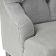 preview thumbnail 37 of 56, Nicole Polyester Blend Fabric Settee by Christopher Knight Home - 29.25"L x 43.75"W x 30.50"H