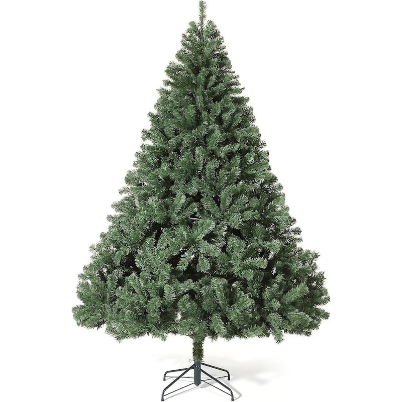 9 Ft Traditional Artificial Christmas Tree for Living Room Office Party - N/A - Green No Light