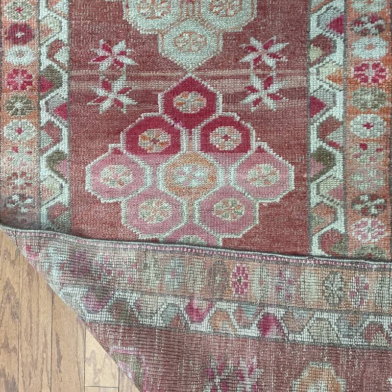 HERAT ORIENTAL Handmade Turkish Oushak Wool Runner - 2'10" x 11'2"