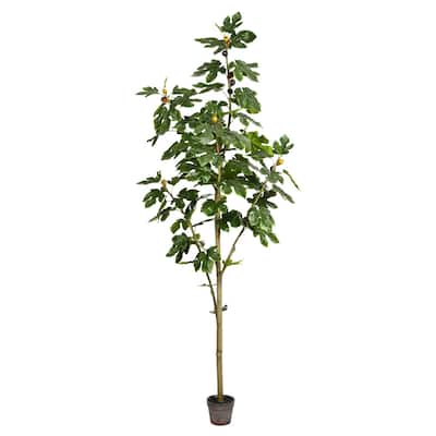 Vickerman 7' Artificial Potted Fig Tree.