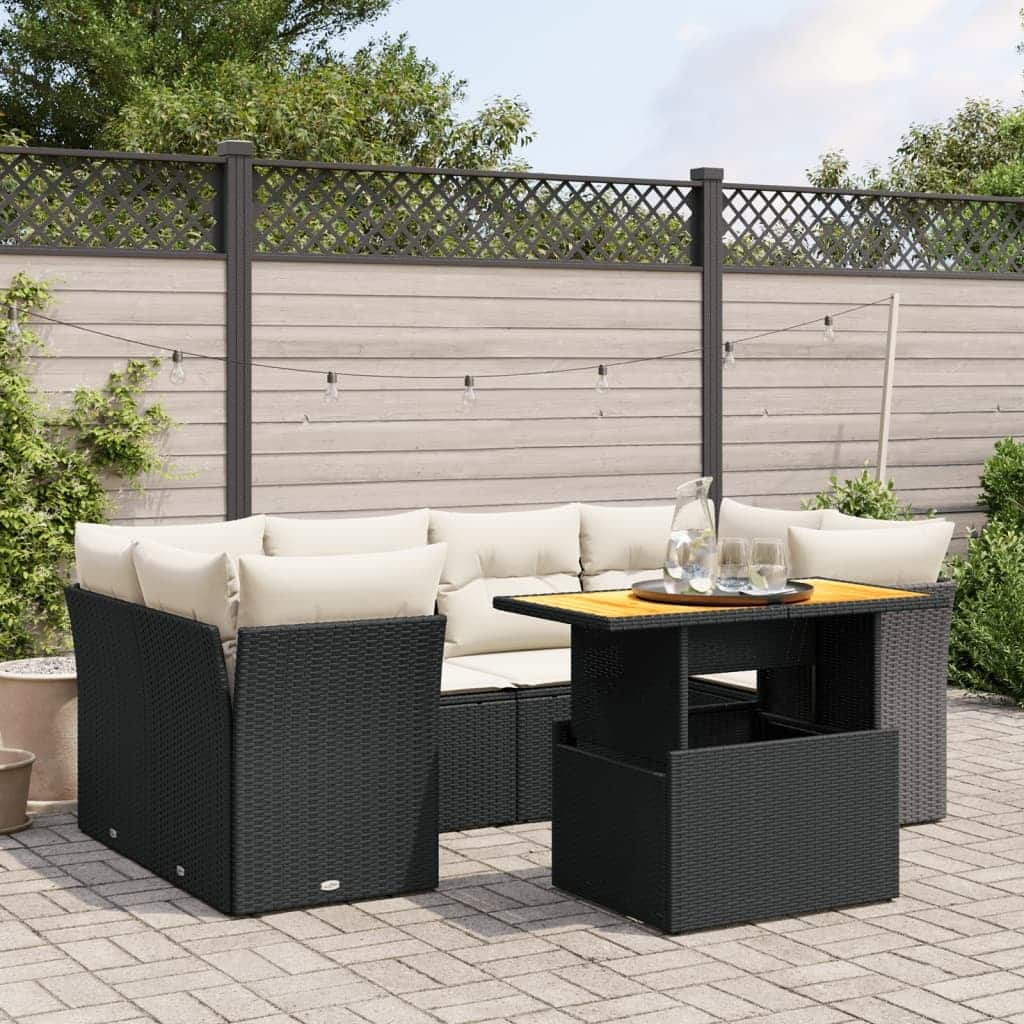 vidaXL Garden Sofa Set - 21.7 x 39.4 x 28.7