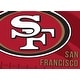 preview thumbnail 2 of 1, NFL Apron & Chef Hat Set, with Large Team Logo - San Francisco 49ers - 31" x 25"